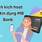 Cách Mở Thẻ Tín Dụng Mb Bank Tại Nhà