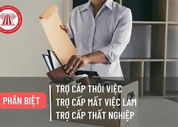 Trợ Cấp Thôi Việc Khác Trợ Cấp Mất Việc